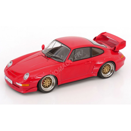 PORSCHE 911 (993) GT2 AVEC JANTES BBS 1996 ROUGE