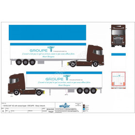 DAF XG BENNE CEREALIERE "GROUPE TARDET"