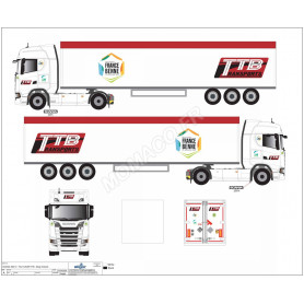 SCANIA 500S BENNE CEREALIERE "TTB" (NE PAS DIFFUSER)