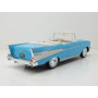 CHEVROLET BEL AIR CONVERTIBLE 1957 BLEUE