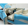 CHEVROLET BEL AIR CONVERTIBLE 1957 BLEUE