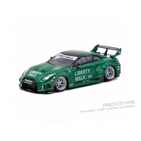 NISSAN GT-R (R35) LB SUPER SILHOUETTE 2026 VERT "EMERALD GREEN"
