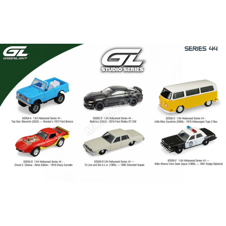 COFFRET DE 6 PIECES : SERIES D'HOLLYWOOD - SERIES 44