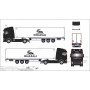 VOLVO FH 4 REMORQUE CHEREAU "TRANSPORTS RHAZALI" (CONFIDENTIEL)