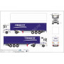 MERCEDES-BENZ ACTROS 5 TAUTLINER "TRANSPORTS CHOQUET" (CONFIDENTIEL)