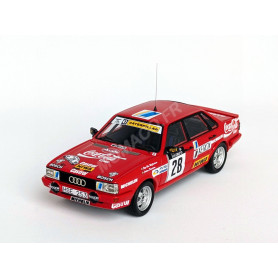 AUDI 80 QUATTRO 28 STIG-OLOV WALFRIDSSON/ANDERS DAWIDSON RALLYE DES 1000 LACS 1989