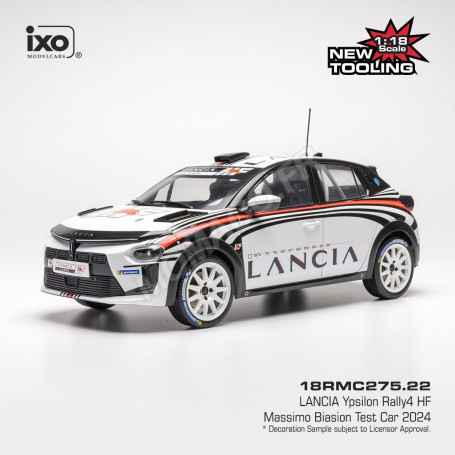 LANCIA YPSILON HF RALLY4 VOITURE TEST BIASION 2024