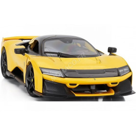 FERRARI F80 2024 JAUNE "GIALLO TRISTRATO" AVEC ROUES NOIRES