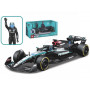 MERCEDES GP F1 W15 EQ PERFORMANCE TEAM AMG PETRONAS MOTORSPORT 63 GEORGE RUSSELL 2024 (BOITAGE SOUPLE AVEC PILOTE)