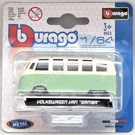 VOLKSWAGEN T1 SAMBA MINIBUS 1962 CUSTOM 1965 VERT/CREME