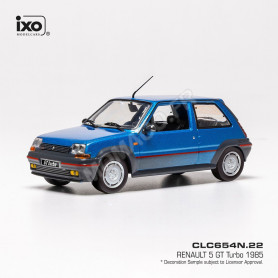 RENAULT 5 GT TURBO 1985 BLEU
