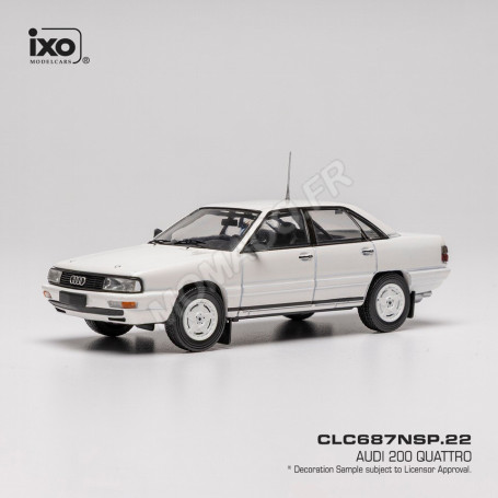 AUDI 200 (C3) QUATTRO 1989 BLANC