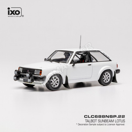 TALBOT SUNBEAM LOTUS 1981 BLANC