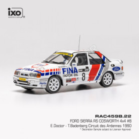 FORD SIERRA RS COSWORTH 4X4 8 DOCTOR/BADENBERG CIRCUIT DES ARDENNES 1990