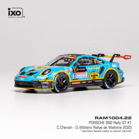 PORSCHE 992 1 CHERAIN/WITHERS RALLYE DE WALLONIE 2025