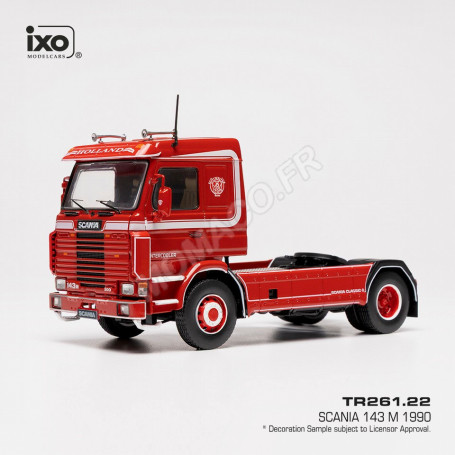 SCANIA 143 M 1990 ROUGE "HOLLAND"