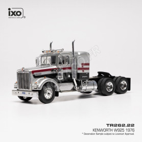 KENWORTH W925 1976 ARGENT/BORDEAUX