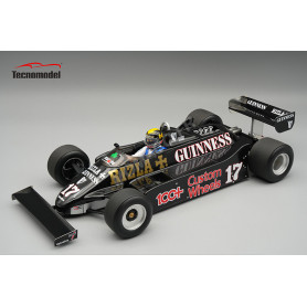 MARCH 811 17 DALY GRAND PRIX D'ANGLETERRE 1981 AVEC FIGURINE