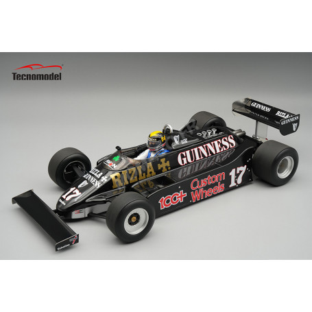 MARCH 811 17 DALY GRAND PRIX D'ANGLETERRE 1981 AVEC FIGURINE