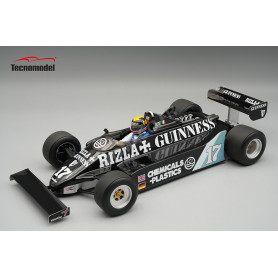 MARCH 811 17 DALY GRAND PRIX D'ALLEMAGNE 1981 AVEC FIGURINE