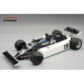 MARCH 811 18 SALAZAR GRAND PRIX DES ETATS-UNIS 1981 AVEC FIGURINE