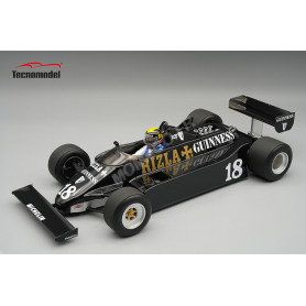 MARCH 811 18 DALY GRAND PRIX DE BELGIQUE 1981 AVEC FIGURINE