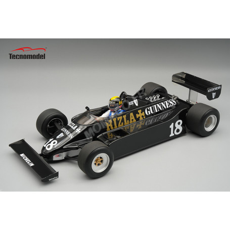 MARCH 811 18 DALY GRAND PRIX DE BELGIQUE 1981 AVEC FIGURINE