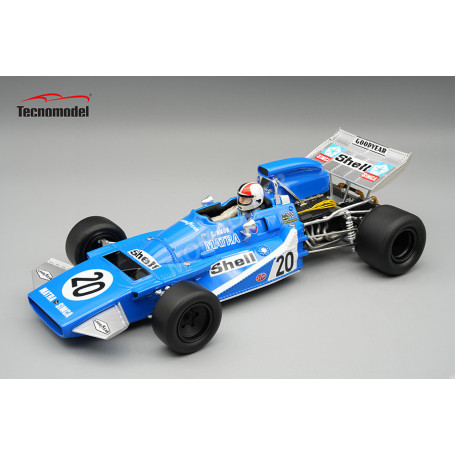 MATRA MS120B 20 AMON GRAND PRIX D'ESPAGNE 1971 AVEC FIGURINE