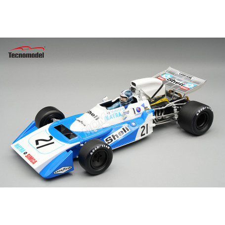 MATRA MS120B 21 BELTOISE GRAND PRIX DE HOLLANDE 1971 AVEC FIGURINE