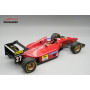 FERRARI 412T1B 27 JEAN ALESI GRAND PRIX DU CANADA 1994 AVEC PNEUS LISSES ET FIGURINE