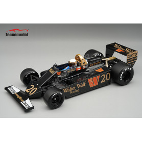 WOLF WR3/5 20 JODY SCHECKTER GRAND PRIX D'ESPAGNE 1978 AVEC FIGURINE