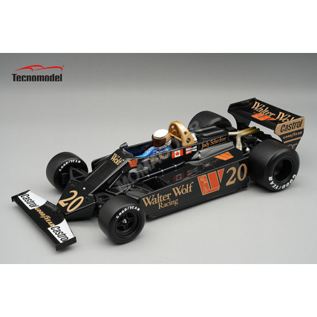 WOLF WR3/5 20 JODY SCHECKTER GRAND PRIX D'ALLEMAGNE 1978 AVEC FIGURINE