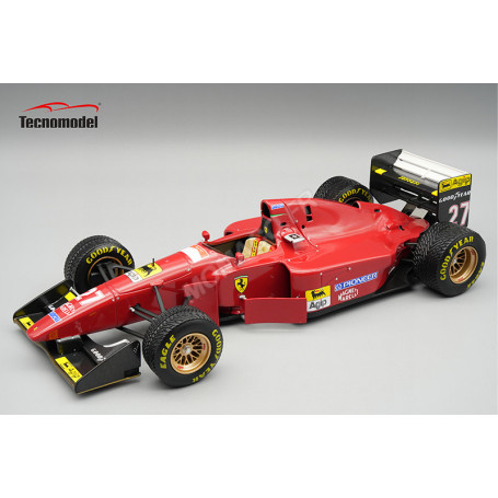 FERRARI 412T1B 27 JEAN ALESI GRAND PRIX DU JAPON 1994 AVEC PNEUS PLUIE