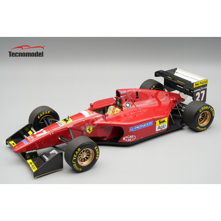 FERRARI 412T1B 27 JEAN ALESI GRAND PRIX DU CANADA 1994 AVEC PNEUS LISSES
