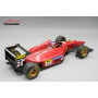 FERRARI 412T1B 28 GERHARD BERGER GRAND PRIX DE MONACO 1994 AVEC FIGURINE