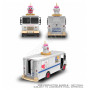 CAMION DE GLACES "LES CLOWNS TUEURS VENUS D'AILLEURS (1988)"