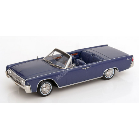 LINCOLN CONTINENTAL CONVERTIBLE 1963 BLEU "LINCOLN LAWERS"