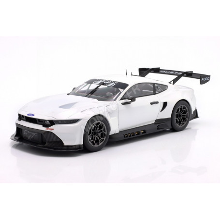 FORD MUSTANG GT3 RACING SPEC PLAIN BODY VERSION 2024 BLANC