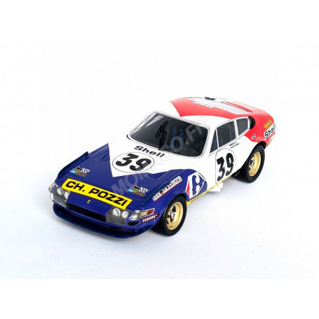 FERRARI 365 GTB 4 39 ANDRUET/BALLOT LENA 24H DU MANS 1972 5EME