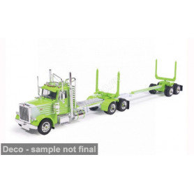 PETERBILT CAMION GRUMIER VERT CLAIR