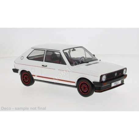 VOLKSWAGEN POLO I GT 1979 BLANC/ROUGE