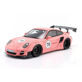 PORSCHE 911 (997) TURBO S LBWK 79 SIDNEY HOFFMANN "DIE SAU" ROSE