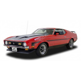 FORD MUSTANG BOSS 351 1971 BRIGHT RED