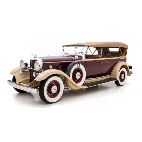 FORD LINCOLN KB TOP FERME 1932 ASCOT MAROON