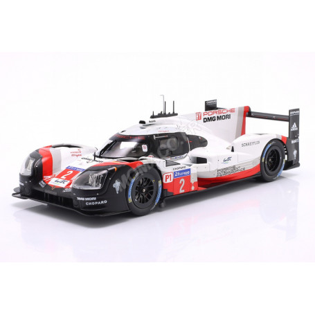 PORSCHE 919 HYBRID 2 BERNHARD/HARTLEY/BAMBER 24H DU MANS 2017 1ER AVEC BOITE COLLECTOR