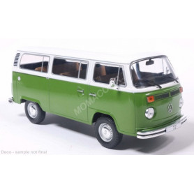 VOLKSWAGEN T2B 1972 VERT/BLANC