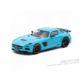 MERCEDES-BENZ SLS BLACK SERIES 2012 BABY BLUE MAT