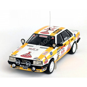 AUDI 80 QUATTRO 22 RUDOLF STOHL/REINHARD KAUFMANN RALLYE SAFARI 1986