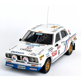 DATSUN 160J 6 TIMO SALONEN/SEPPO HARJANNE RALLYE DES 1000 LACS 1979