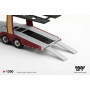 SCANIA 770S A6X4NA PORTE AUTO V8 50EME ANNIVERSAIRE AVEC REMORQUE PORTE AUTO ROUGE (LHD)